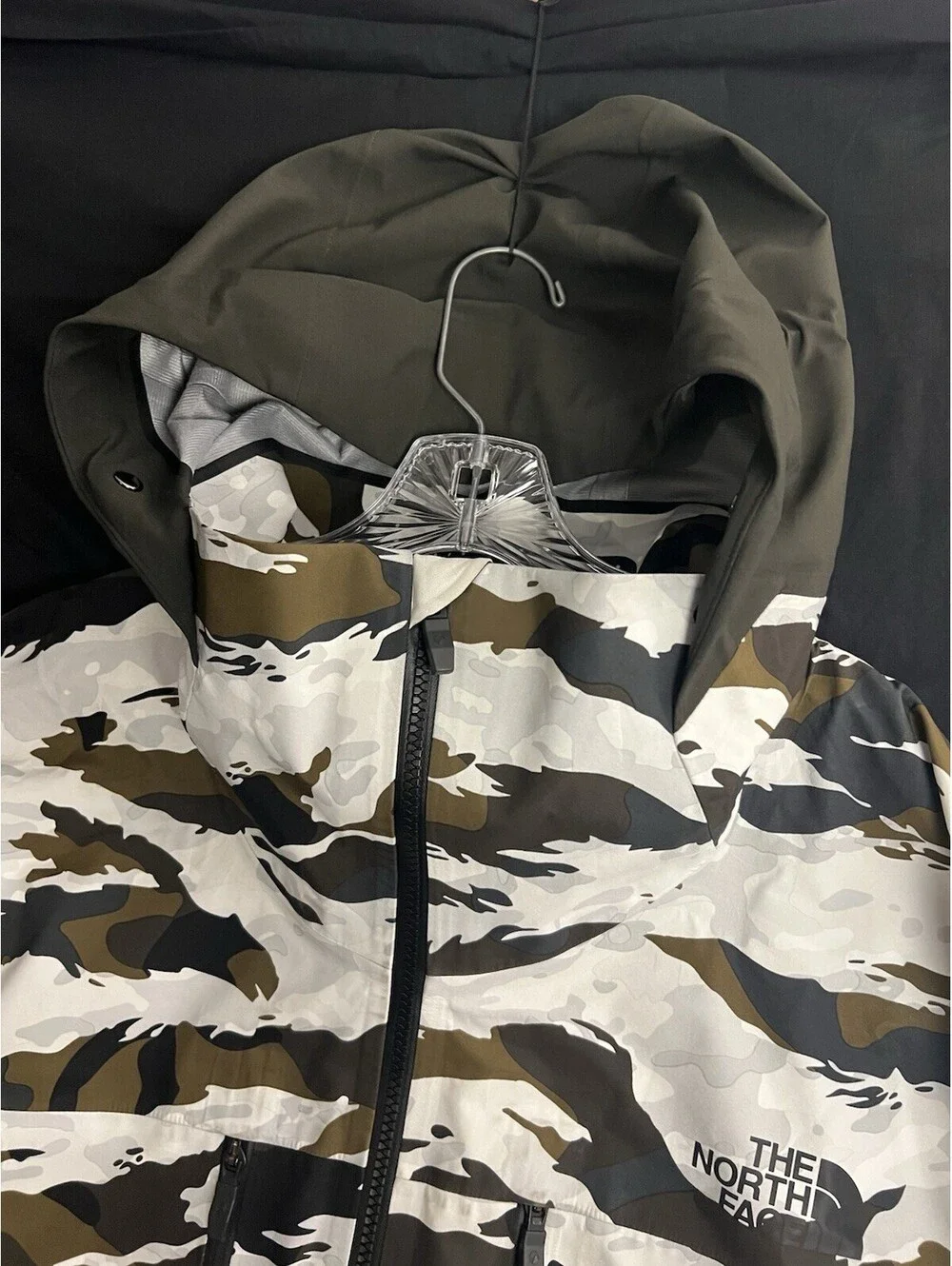 The North Face Rocko Green Camo A-CAD Futurelight Jacket Mens XXL Steep Series